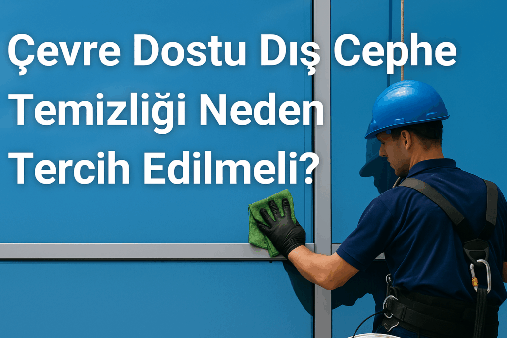 Çevre Dostu Dış Cephe Temizliği Neden Tercih Edilmeli?